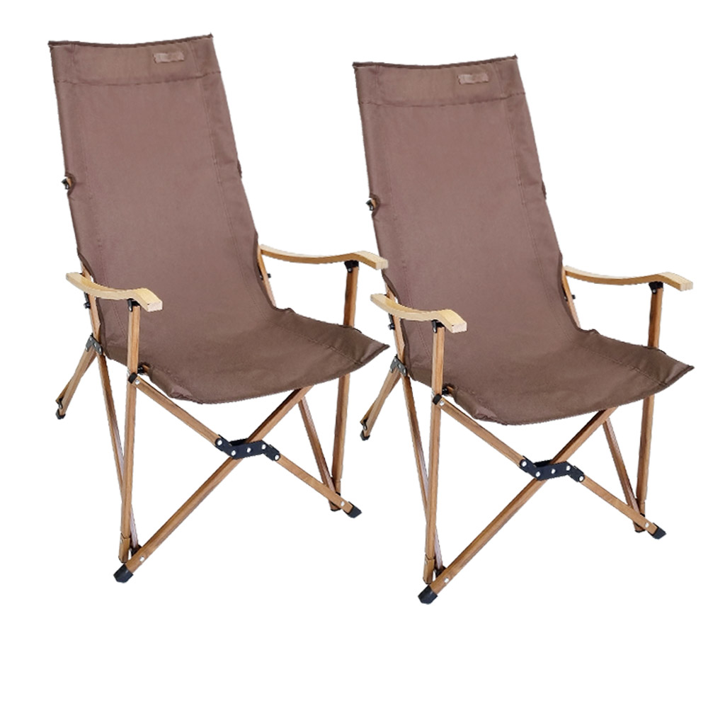 크로퍼스 우드감성 롱 릴렉스 체어 특대형 2개 87,000원