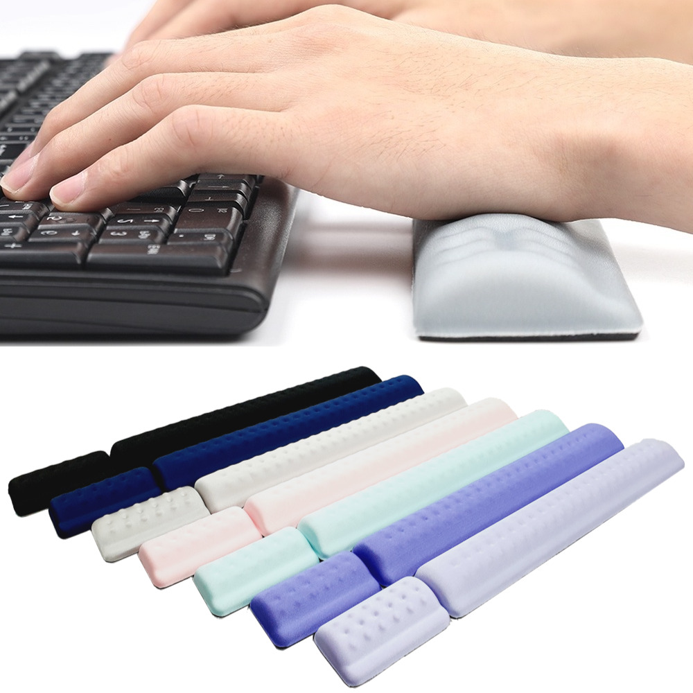 데일리큐브 7색상 키보드 마우스 손목 받침대 보호대 패드 팜레스트 컴퓨터 노트북 보호 쿠션 받침 12,900원