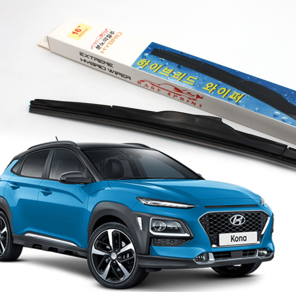 레이지 와이퍼 코나 1세대 운전석+조수석 세트, (17년~22년) 10,500원