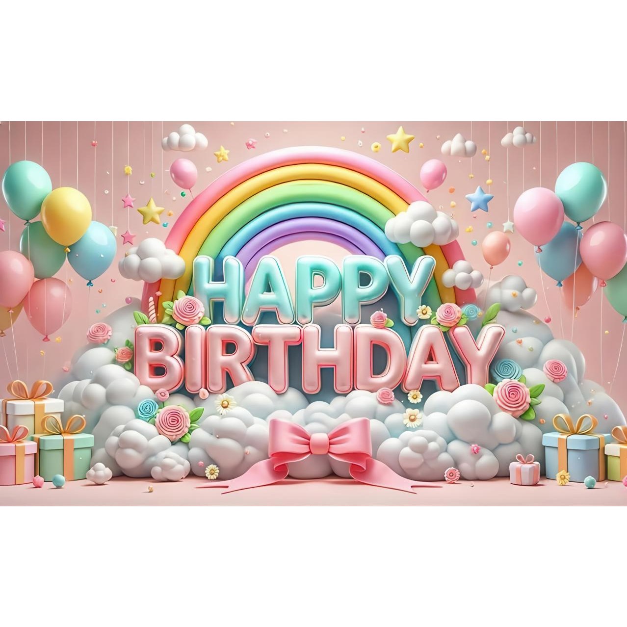 태쓰 생일 파티 현수막 남아 여아 엄마 아빠 생일 배너 2 15,420원