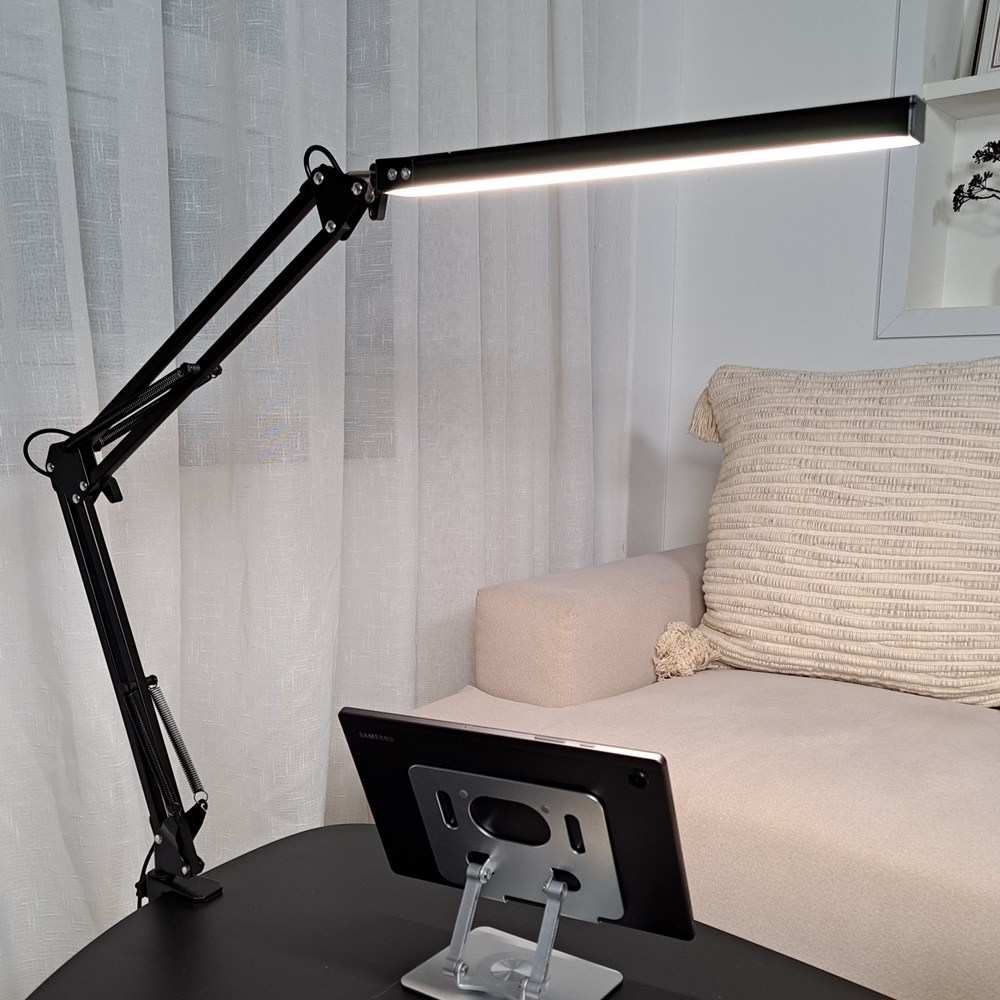 인터리더 LED 스탠드 책상 공부 독서등 엔틱 침대 조명 26,600원