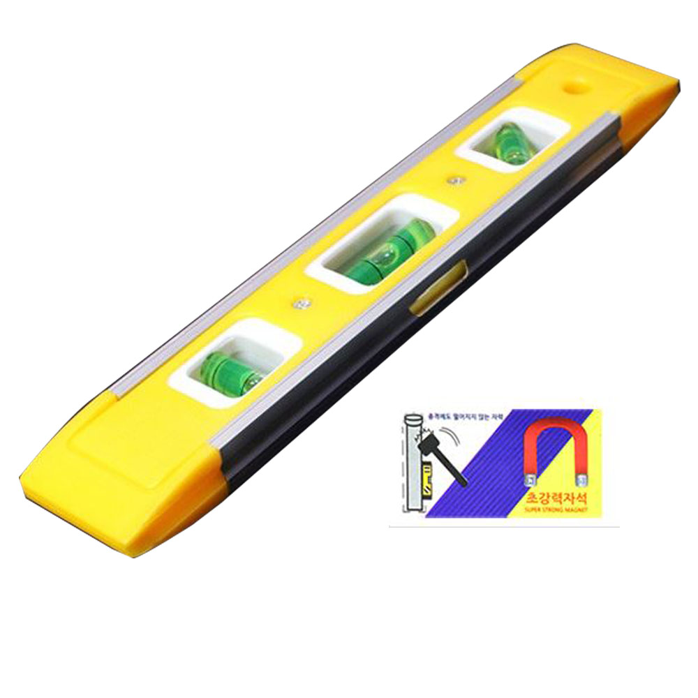 ZEST 자석수평기 Z-LV100 휴대용 미니 수평대 수평자, 1개 2,300원
