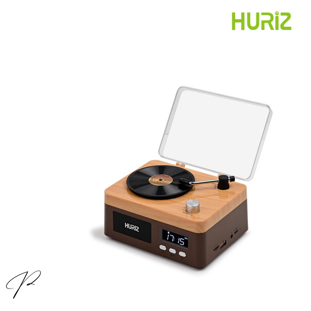 휴라이즈 휴대용 미니 턴테이블 올인원 블루투스 스피커 29,900원