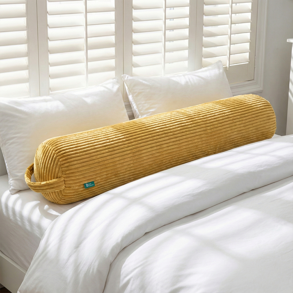 텍스스테드 클래식 롱 원형 소파 바디필로우, 옐로우 11,990원