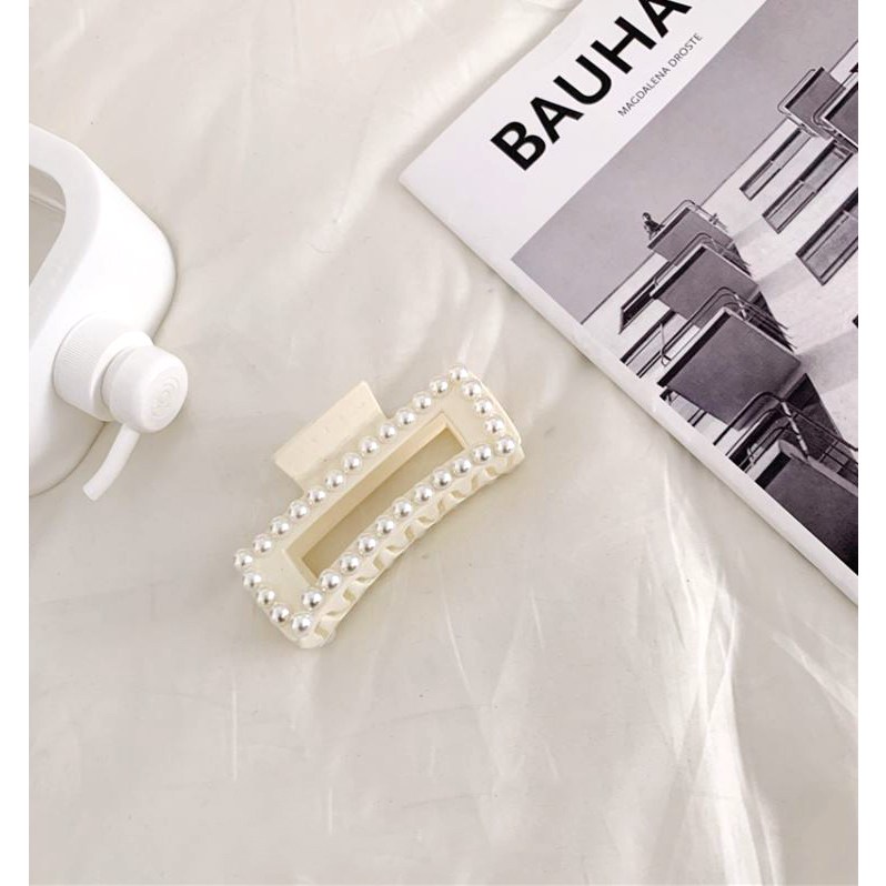 미다미 네티 펄 스퀘어 집게핀 (4색상) 5,000원