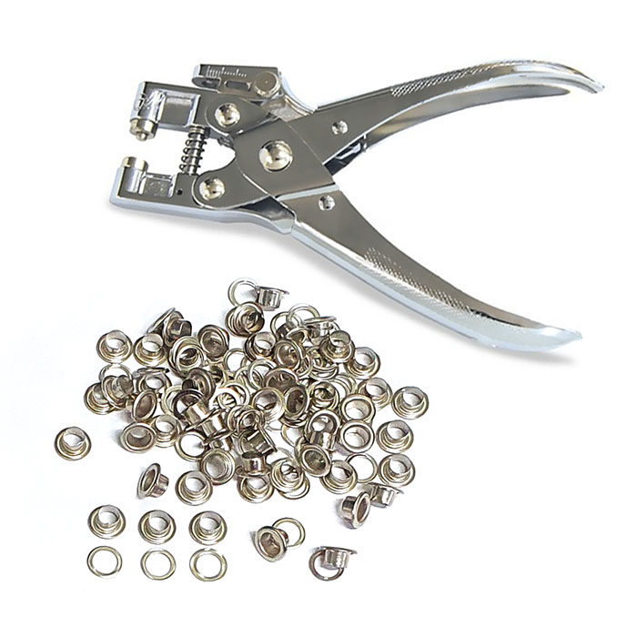 [ABC문구]화신 아일렛펀치+ 아일렛핀 실버 200개 14,900원