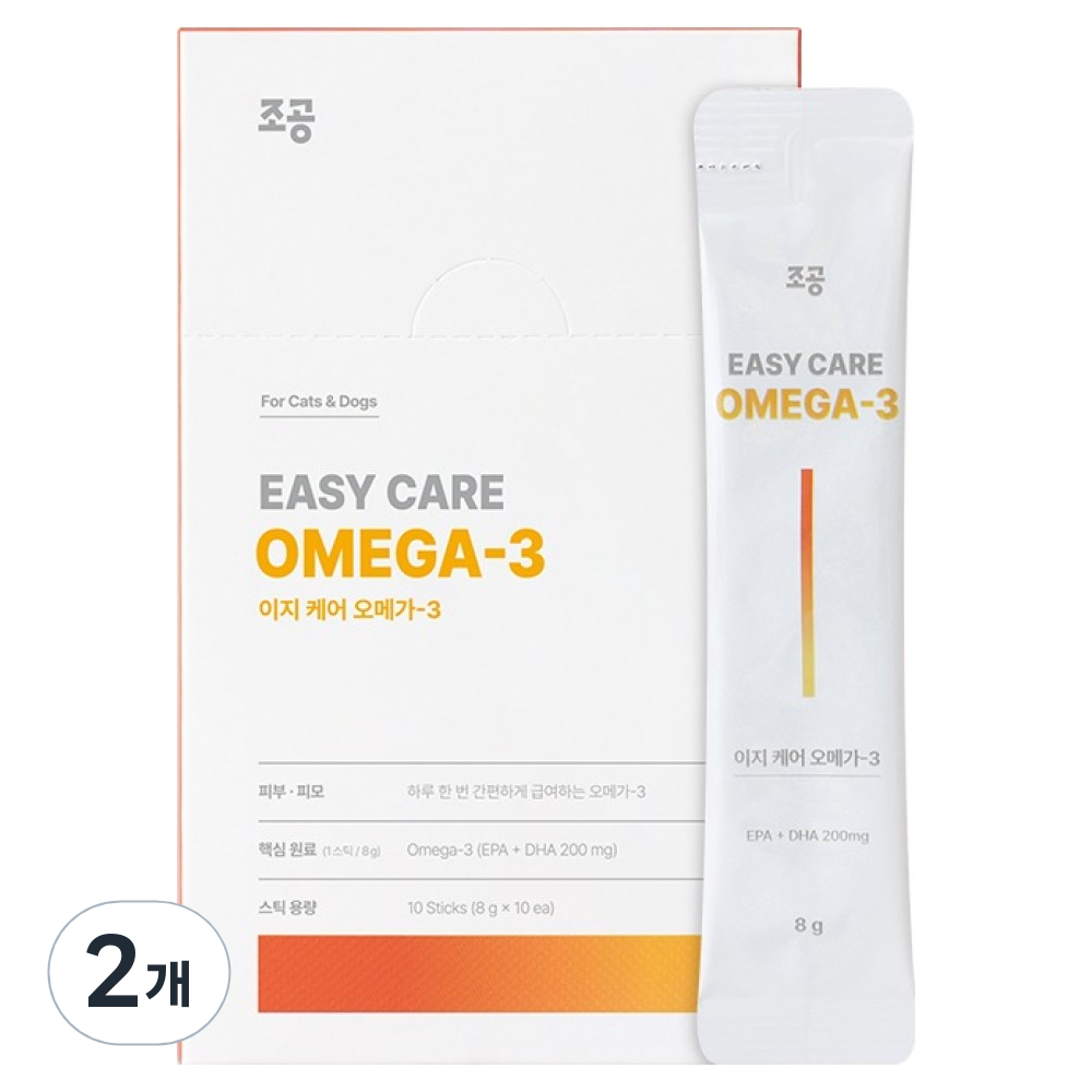 조공 반려동물 이지 케어 스틱 영양제 10p 23,300원