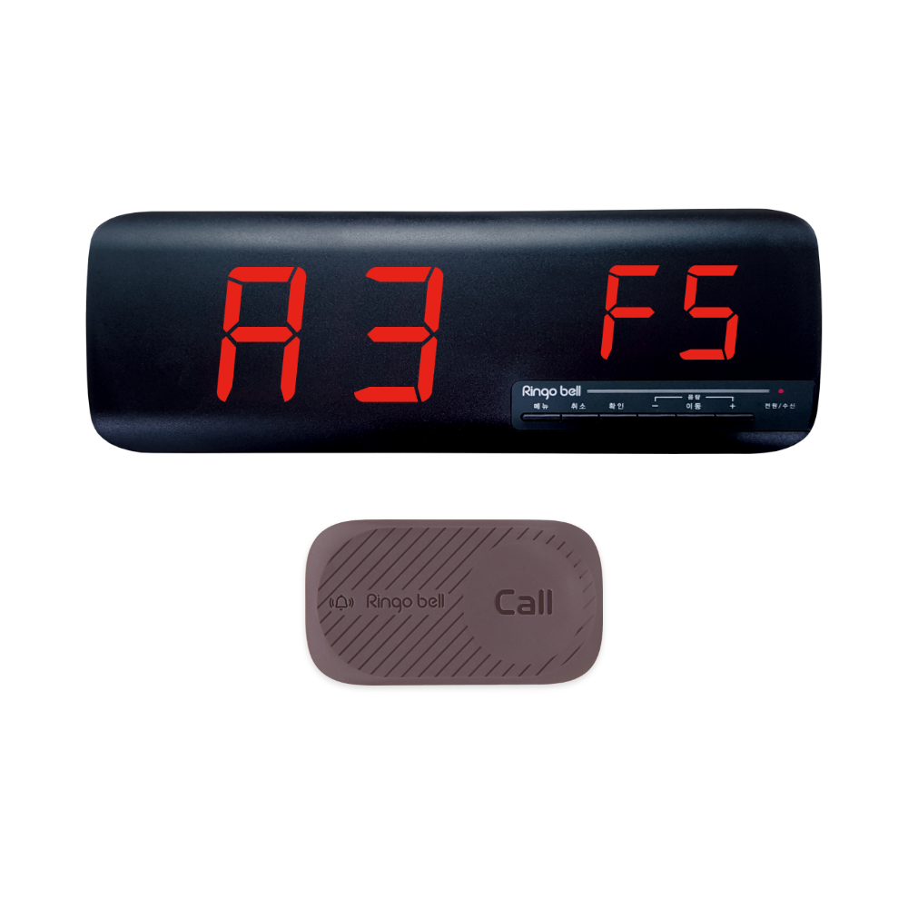 무선호출벨 업소용벨 20개 모니터수신기 1대 세트 GST-10N GSR-2, 1세트 186,000원