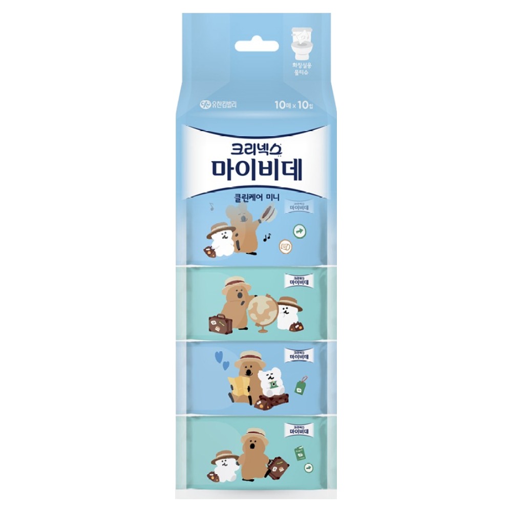 마이비데 클린케어 미니 화장실용 물티슈 9,450원