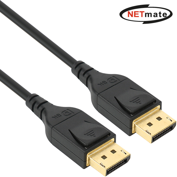 강원전자 넷메이트 NM-DP141 VESA 공식 인증 8K 60Hz DisplayPort 1.4 케이블 1m, 1개 17,500원