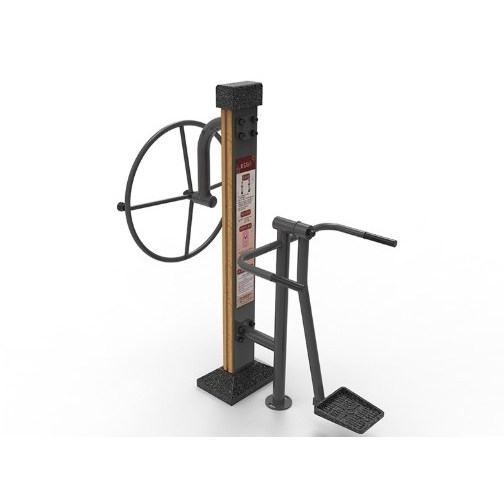 월드스포츠산업 야외운동기구 복합헬스머신 큰활차 파도타기 WDJ-7057 3,664,500원