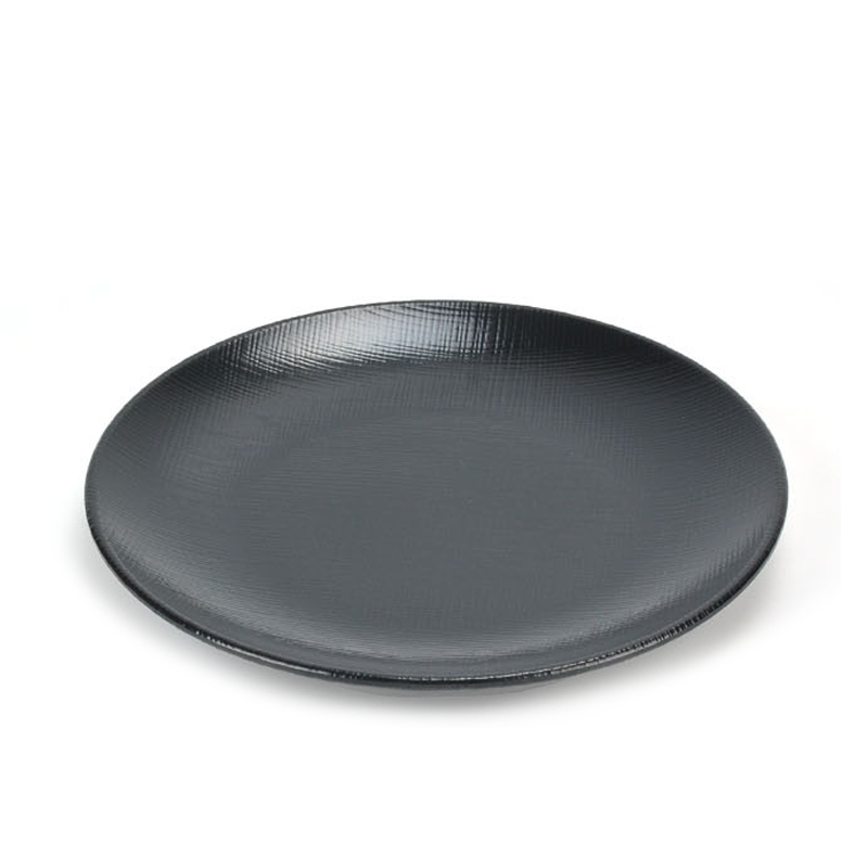 굿다이닝 그린멜라민 매트 원형접시 6인치(검정)(G-0206) 1,270원