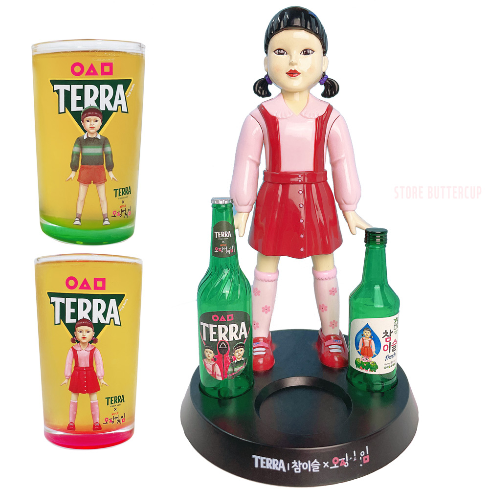 참이슬 영희 술게임 2탄 게임기 굿즈 + 테라 콜라보 커플잔set 47,800원