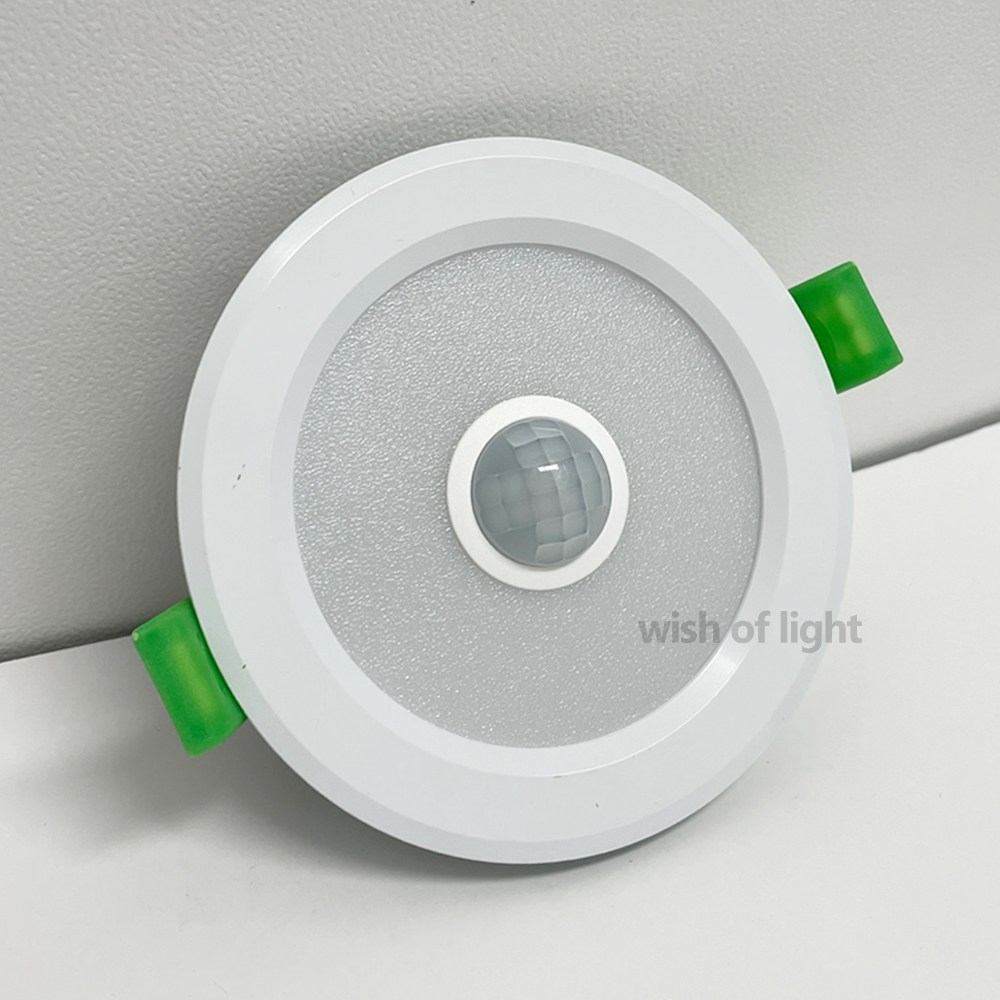 SKD LED 다운라이트 3인치 센서등 매입형 7.5cm 7W 현관 욕실 복도등 매립 동작감지 지하주차장 아파트 조명, 10개, 주백색 65,000원