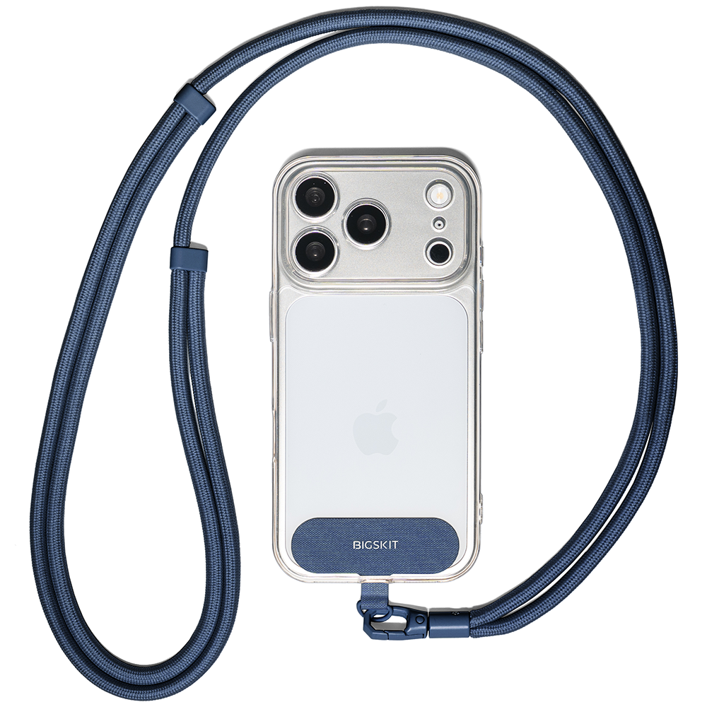 빅스킷 도난방지 핸드폰 목걸이 숄더 스트랩, 블루, 1개 13,200원