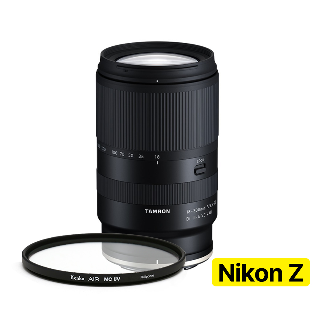 [지금사면 무상보증 3년] 탐론 18-300mm F/3.5-6.3 Di III-A VC VXD B061 니콘 Z마운트 + 겐코 AIR MCUV 67mm, 단일상품 911,000원