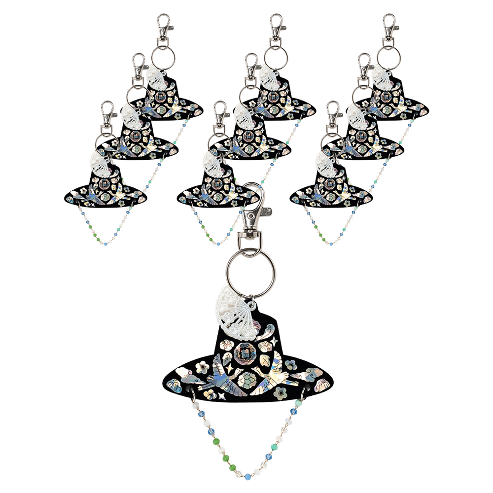 민화샵 전통 모자 키링 마들기 갓 S250097A, 혼합색상, 10개 49,000원