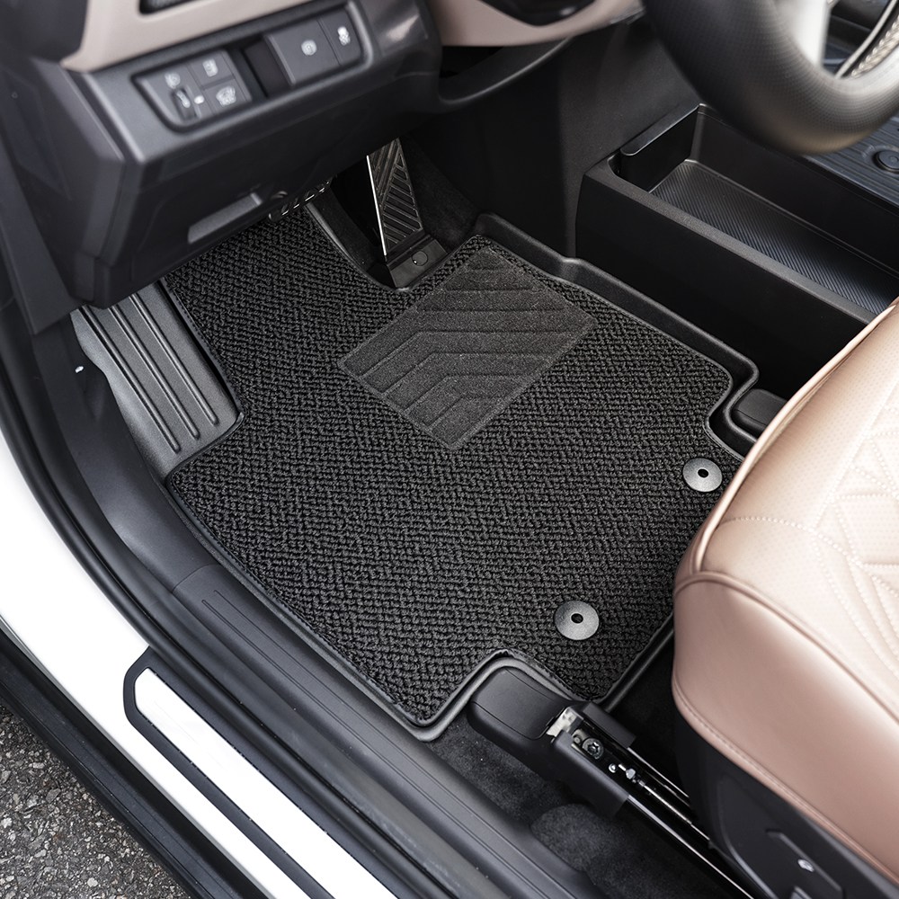 유투카 호환 EV5 TPE 맞춤형 바닥매트 자동차 3D 풀커버 카매트 방수기능, BS-63 [TPE 카매트+보조라이너 블랙], EV5 (에어/어스/GT-Line) 164,000원