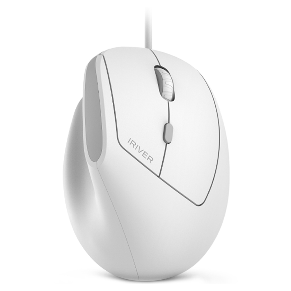 아이리버 항균처리 컴팩트 EV100 인비저블 인체공학 무소음 유선 버티컬 마우스 19,800원