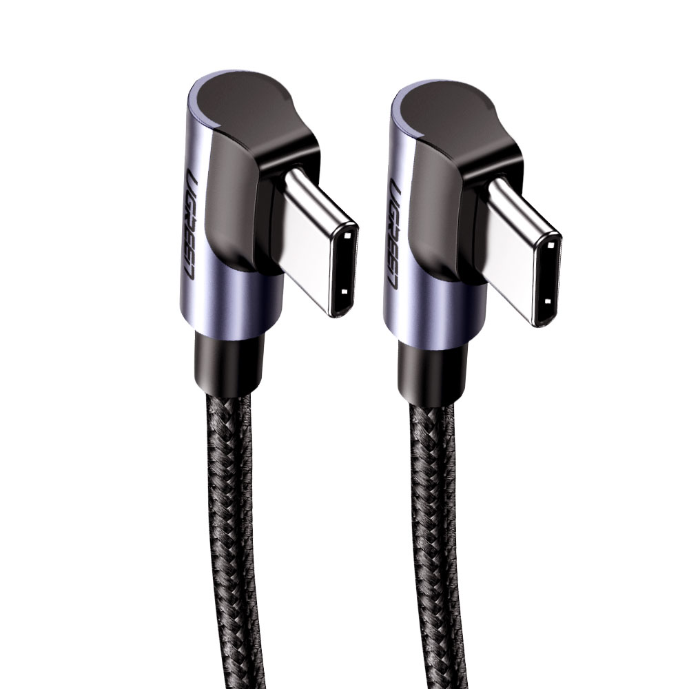 유그린 더블 90도 C to C타입 고속충전케이블, 혼합색상, 1개, 1m 10,400원