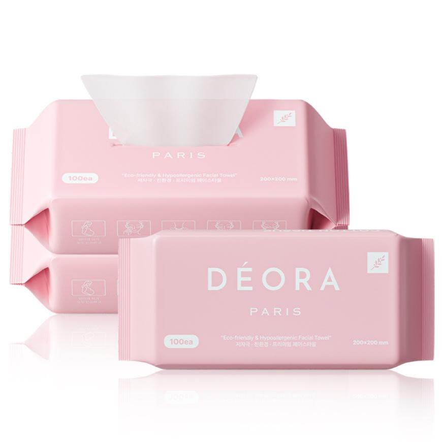 데오라 부드러운 순면 일회용 페이스타올 9,760원