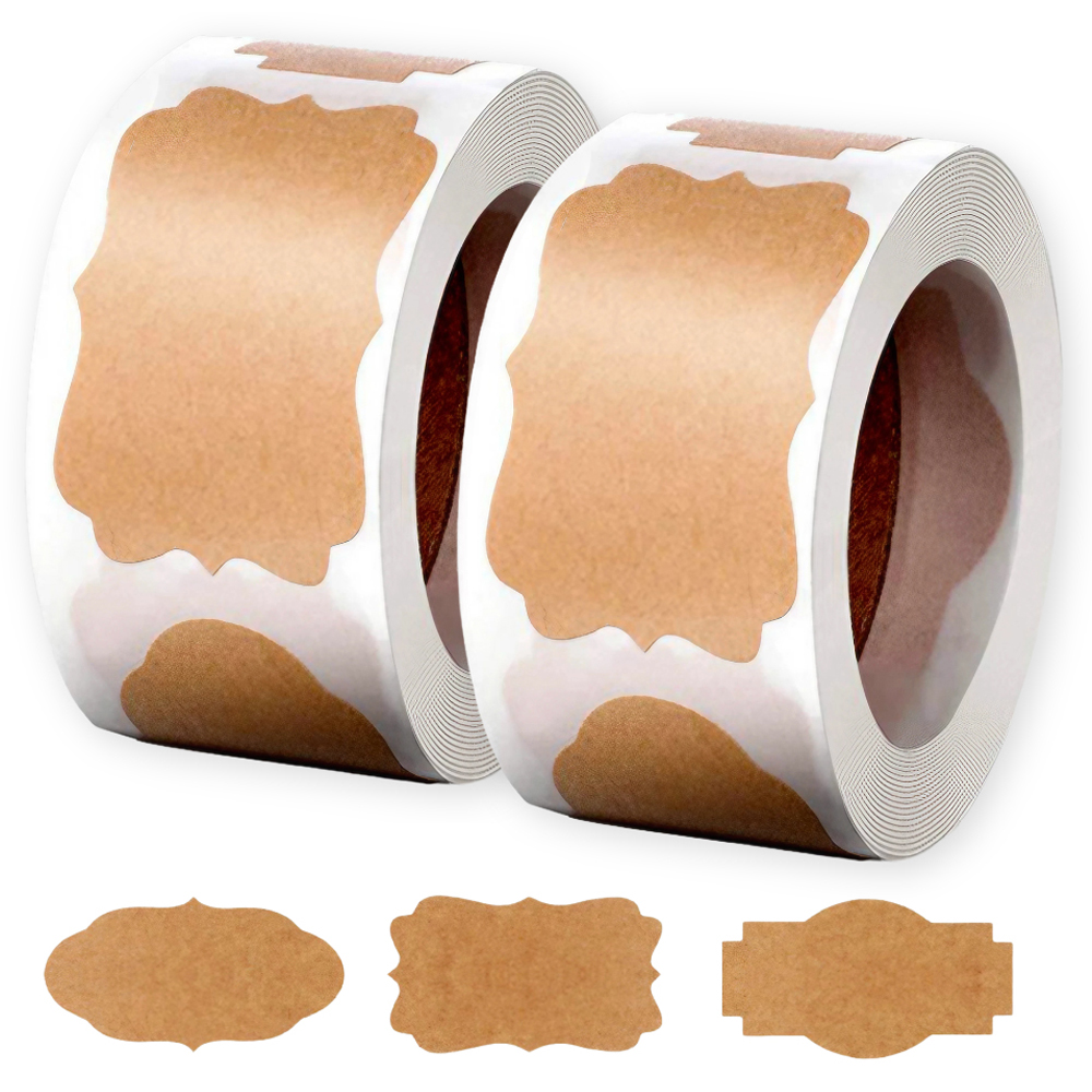 어썸굿즈 크라프트 정리 라벨 3종 롤 스티커, 150개입, 2개 5,010원