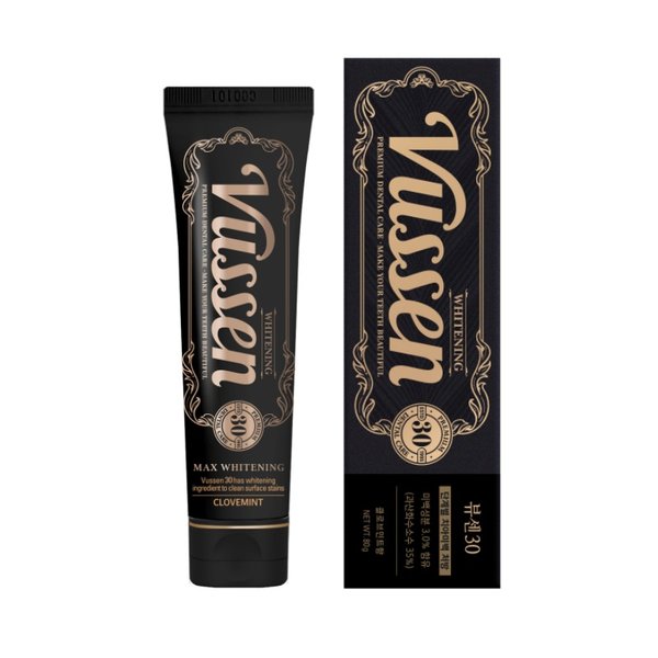 뷰센 30 치아미백제 80g(클로브민트향) 12,600원