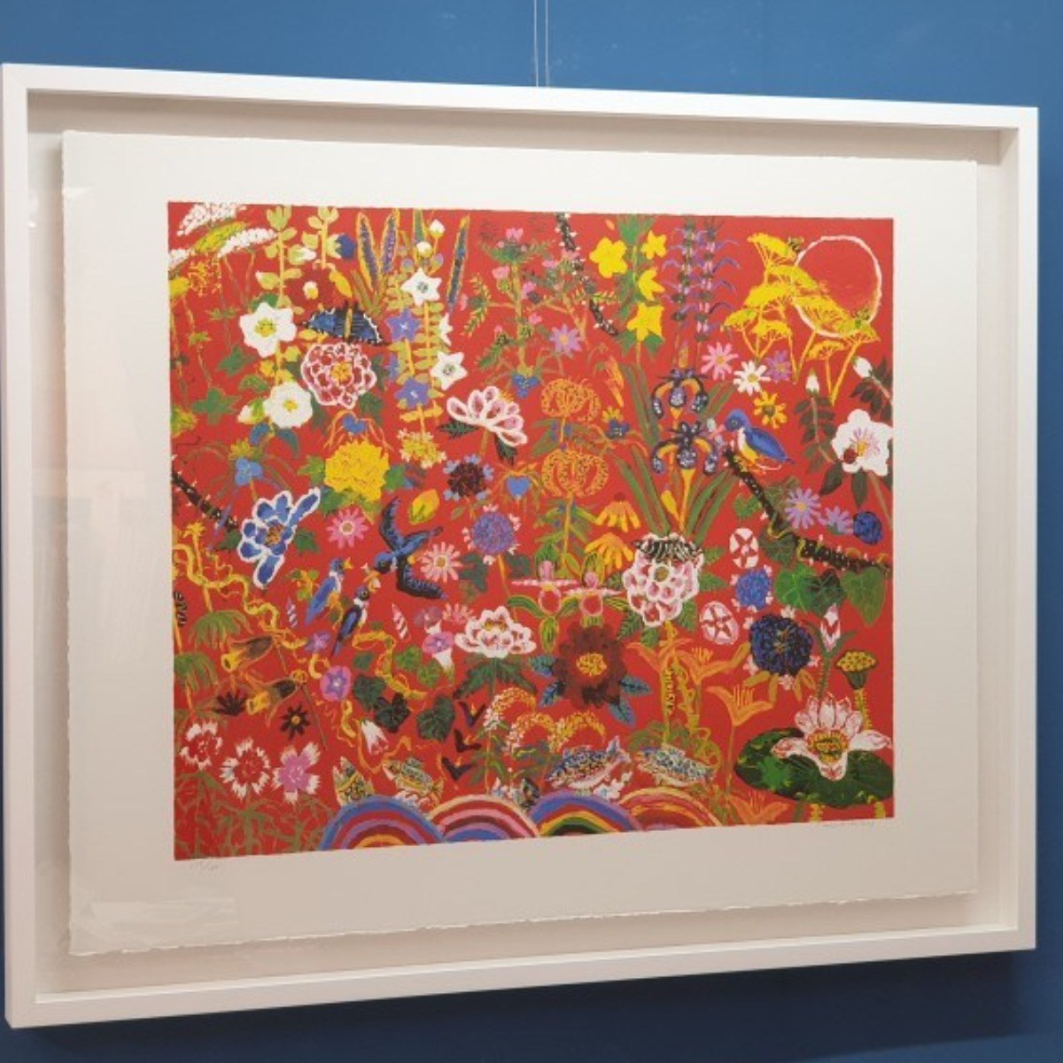 제이플아트 한정판 판화 김종학 - 설악의 사계 백화만발 거실인테리어,쇼파그림액자 3,200,000원