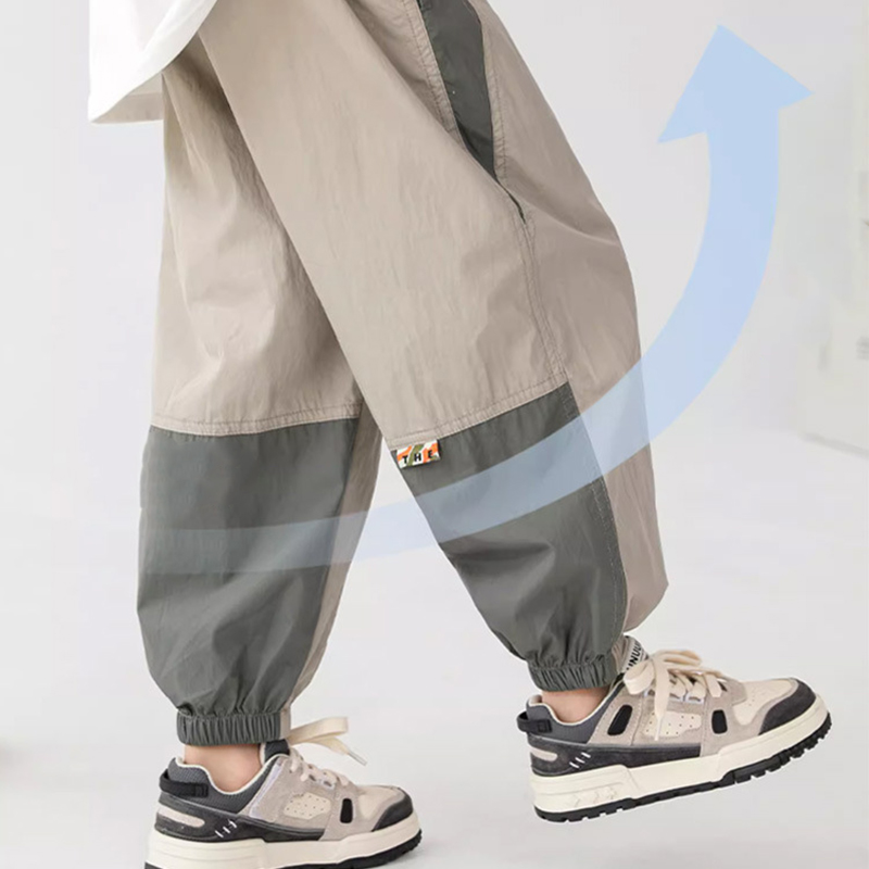 UPPERCUT 아동 여름 긴바지 트레이닝팬츠 냉장고바지 아웃도어 쿨링팬츠 초등학생 냉감팬츠 중학생 조거팬츠 16,900원