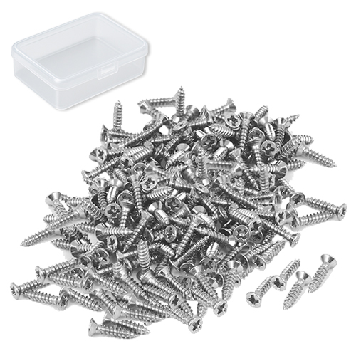 OON 접시머리 탄소강 니켈 도금 십자 나사 실버 660p, 1개 5,900원