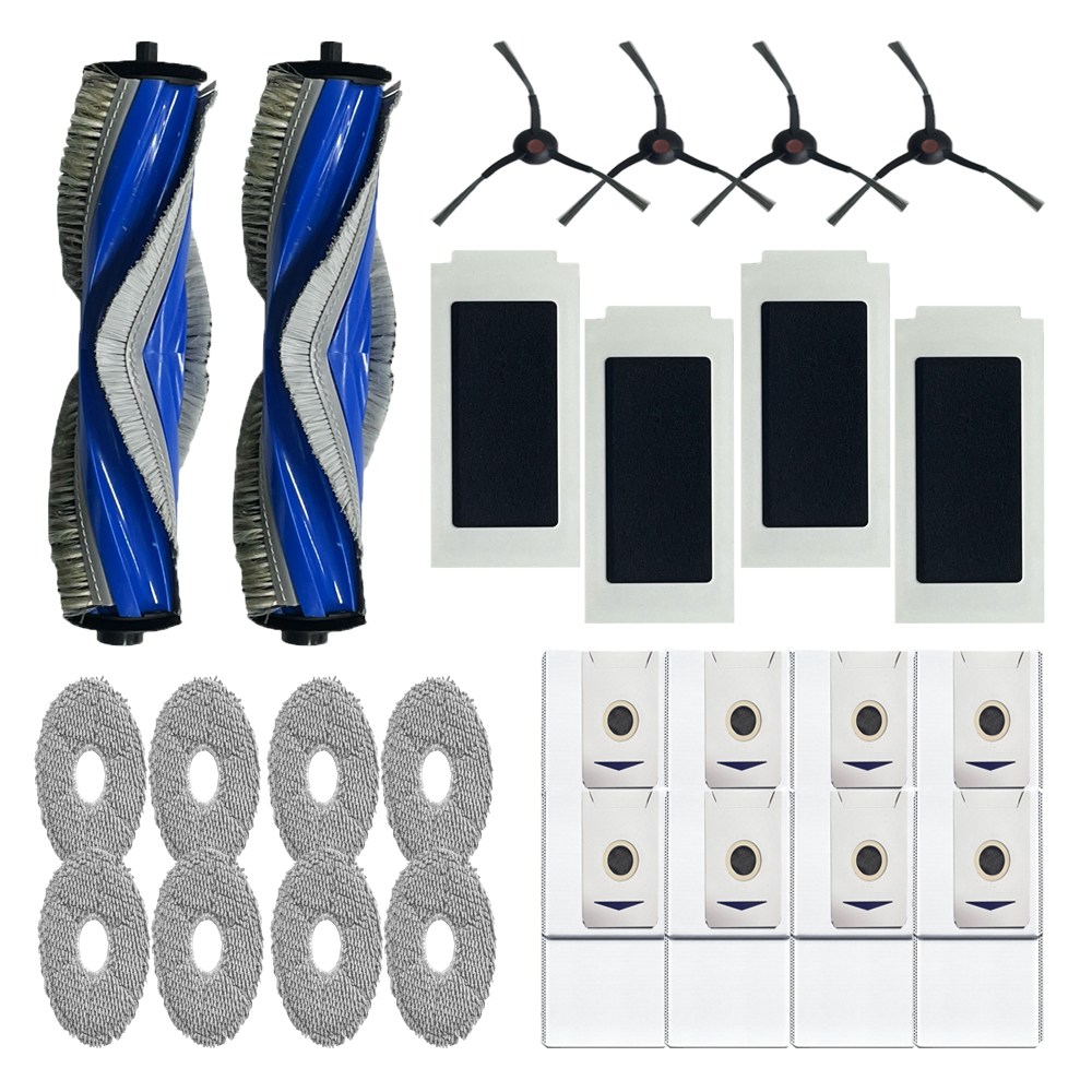 [호환] BNC INT 에코백스 디봇 T30 PRO 프로 옴니 로봇 청소기 소모품 먼지봉투 더스트백 물걸레 필터 사이드 메인 브러쉬 패키지 세트 30,900원