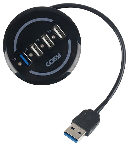 코시 요요 USB 허브 UH3006, 블랙, 4포트, 1개 9,900원