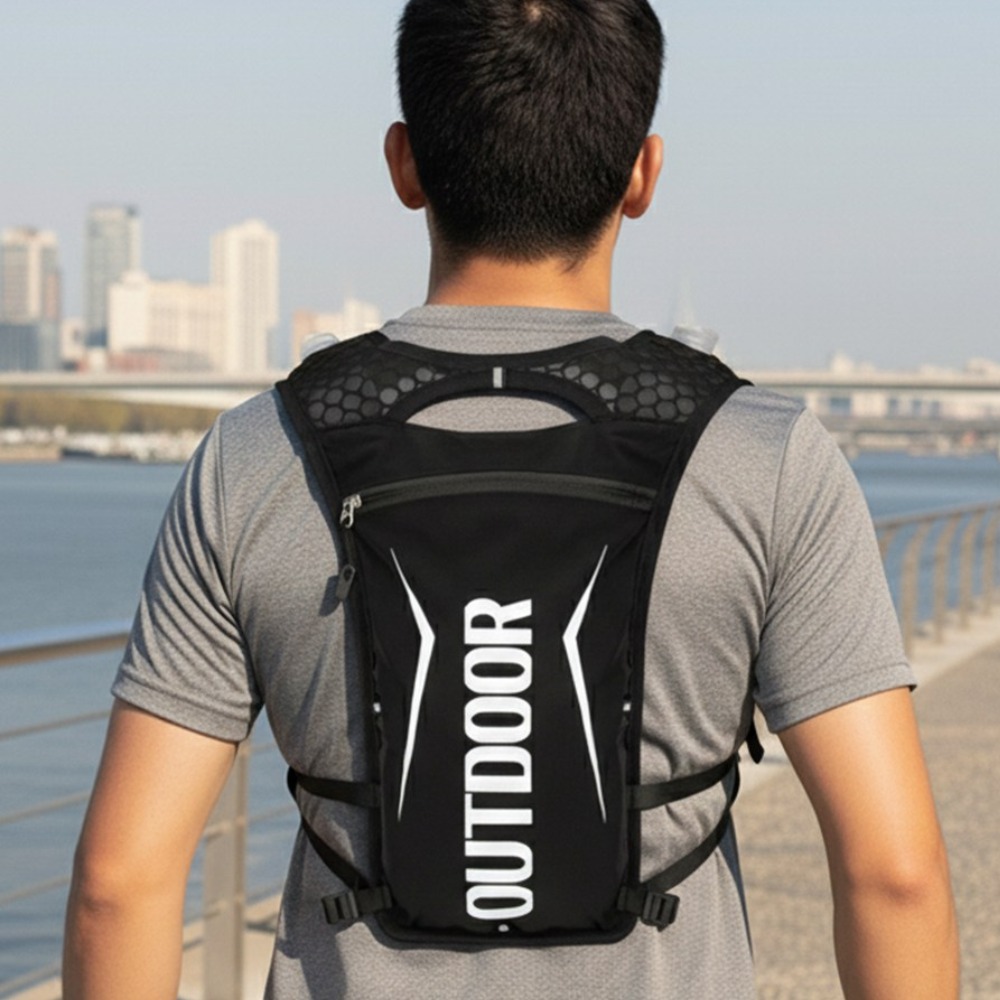 모니브 초경량 러닝 조끼 가방, 블랙, 1개 19,700원