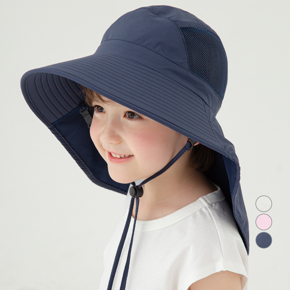 롤리트리 아동용 UV차단 아쿠아 메쉬 플랩캡 9,290원