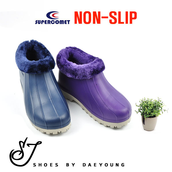[SJshoes] EVA 논슬립 미끄럼방지 겨울 앵글 방한 주방화 WT888 18,500원