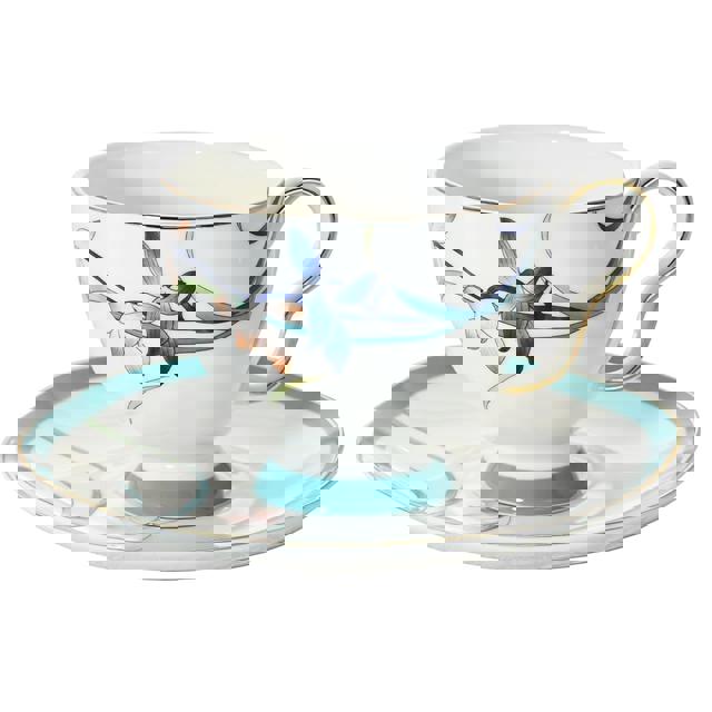 도자기 티 세트/명품 찻잔세트/ 성인용 6인용 ACMLIFE 티 세트 - 컵 블루  (Color-Blue-Bamboo) 70,500원