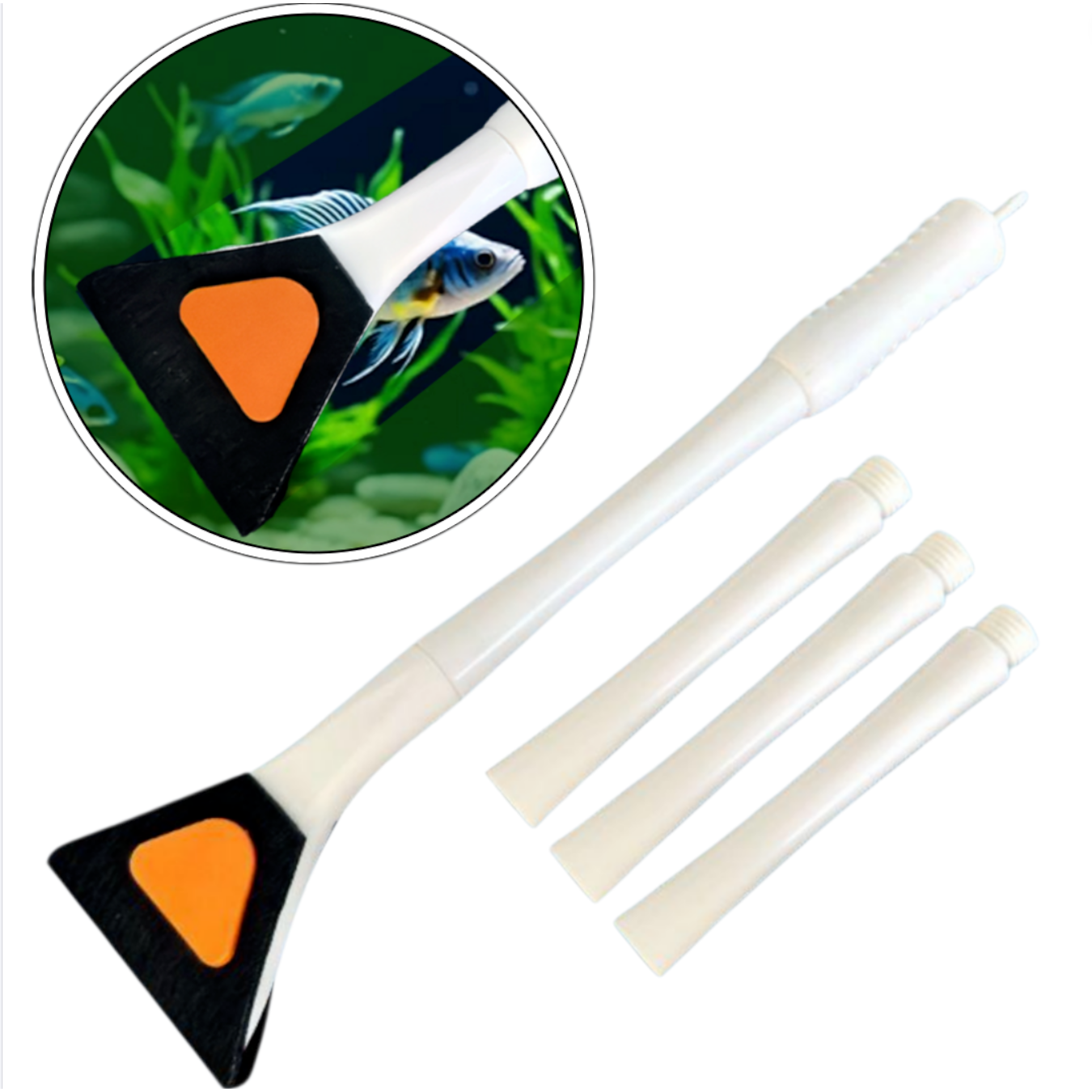 도다인몰 길이조절 고밀도 어항 수족관 청소 브러쉬 9,400원