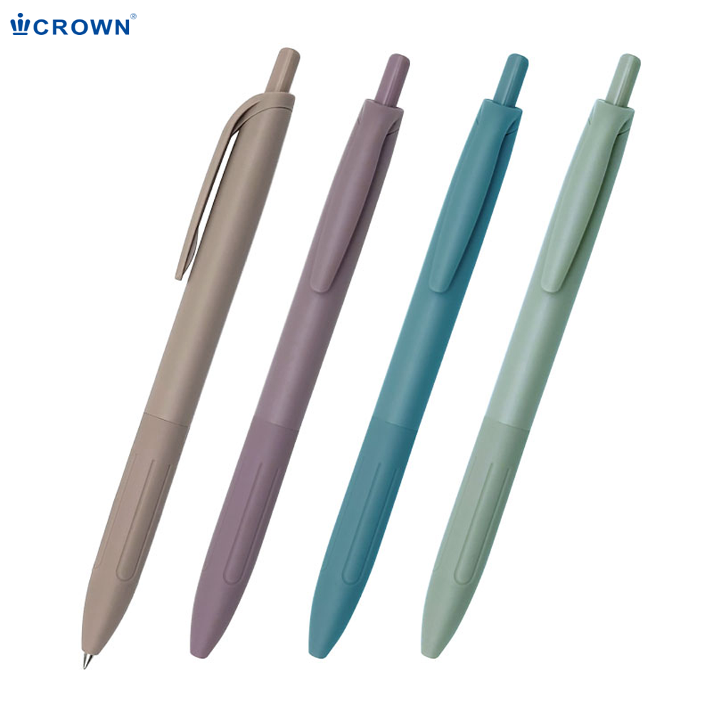 [크라운] 초저점도 케이볼 퀵드라이 잉크 노크식 볼펜 0.5mm, 포레스트블루, 1개 460원