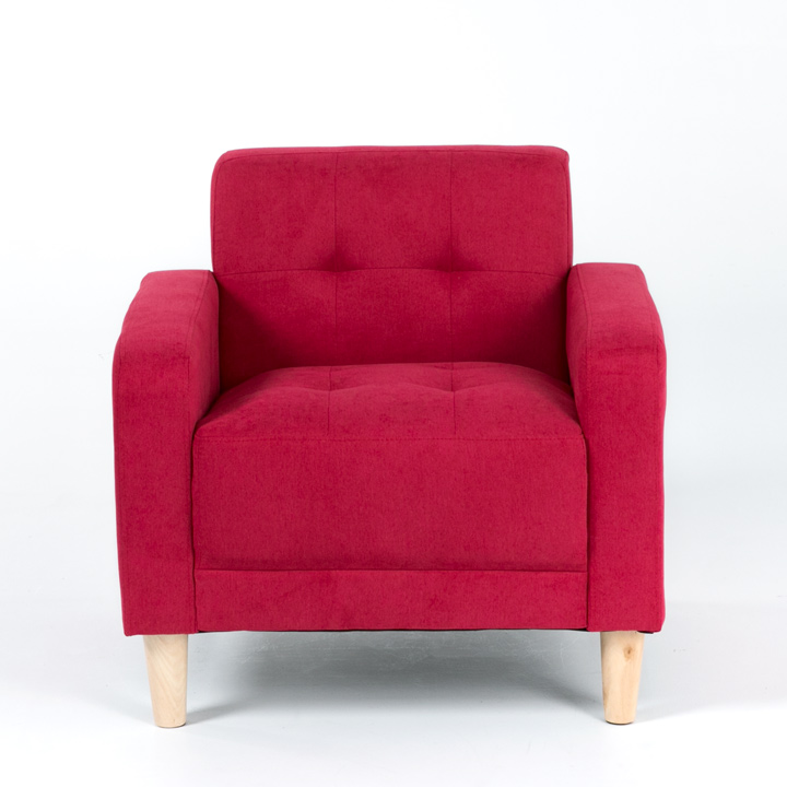 [20조한정 즉시할인쿠폰] 에보니아 모던 1인용쇼파 (인조가죽/패브릭) 89,600원