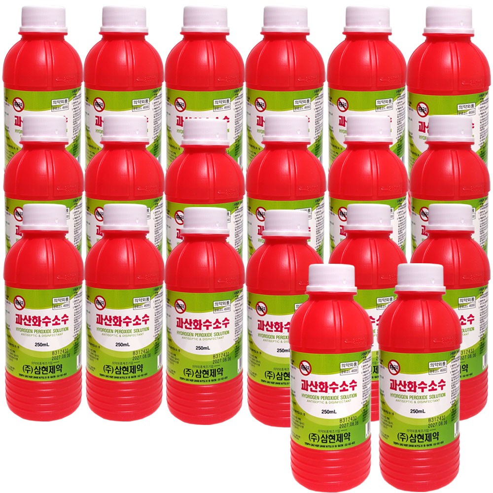 두원사이언스 과산화수소수 250ml- 20개 살균소독제 12,780원