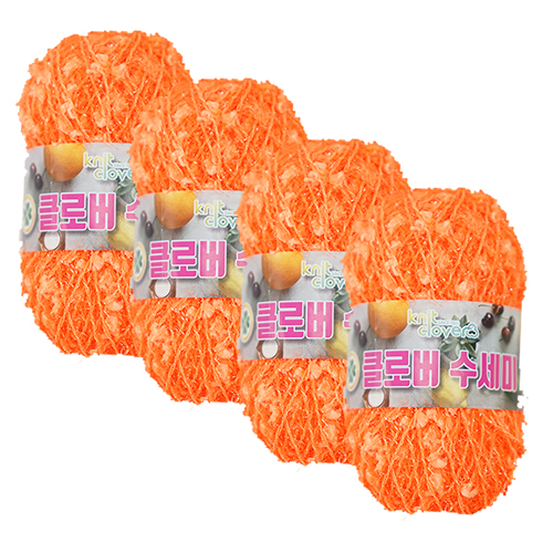 바토니팅 클로버 수세미실 80g X 4p 11,800원