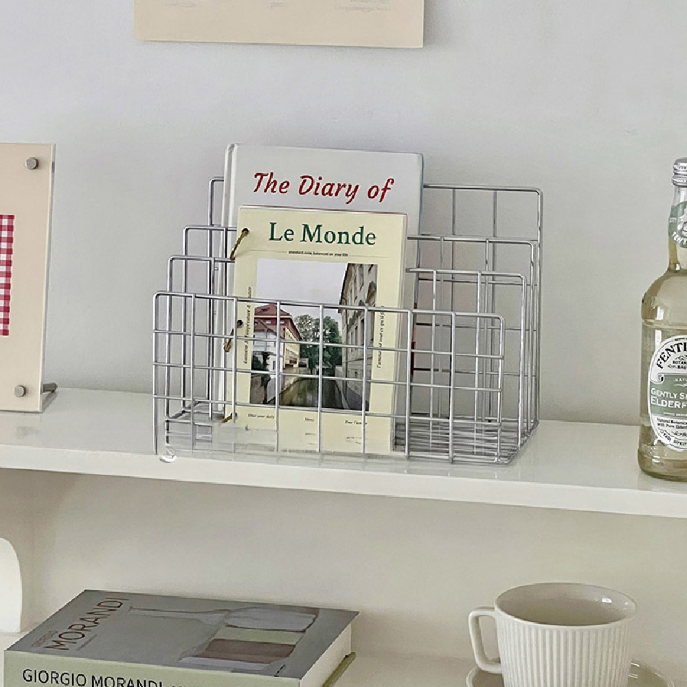 피앤케이 스테인레스 매거진 LP 정리대 대형 8,840원