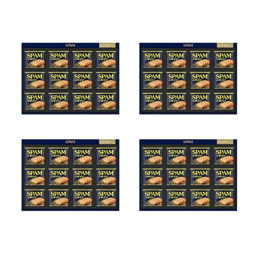 CJ 스팸 선물세트 1호(쇼핑백), 4개 315,000원