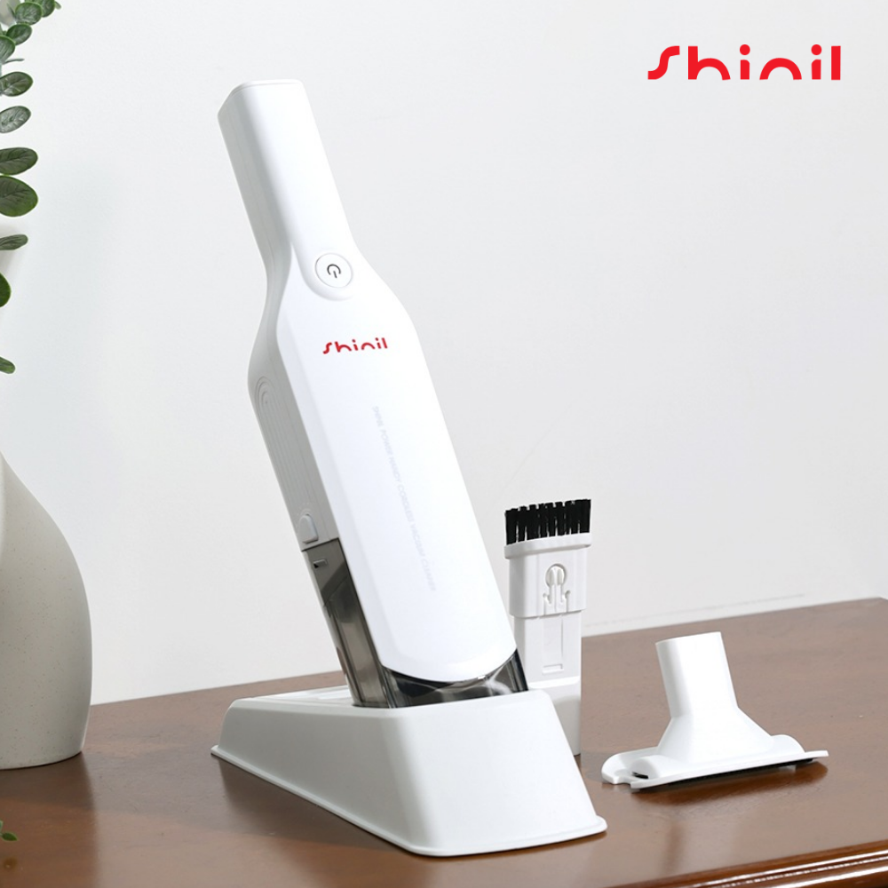 신일 핸디 무선 진공 청소기 소형 미니 원룸 차량용 머리카락 자취방, 신일 핸디용 무선 청소기, 화이트 47,800원