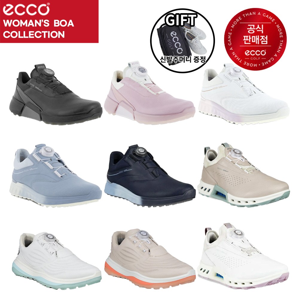 에코 AS가능 신형 여성골프화 보아 방수잘되는 발편한 골프신발 102973 108613 130913 132763 316,000원