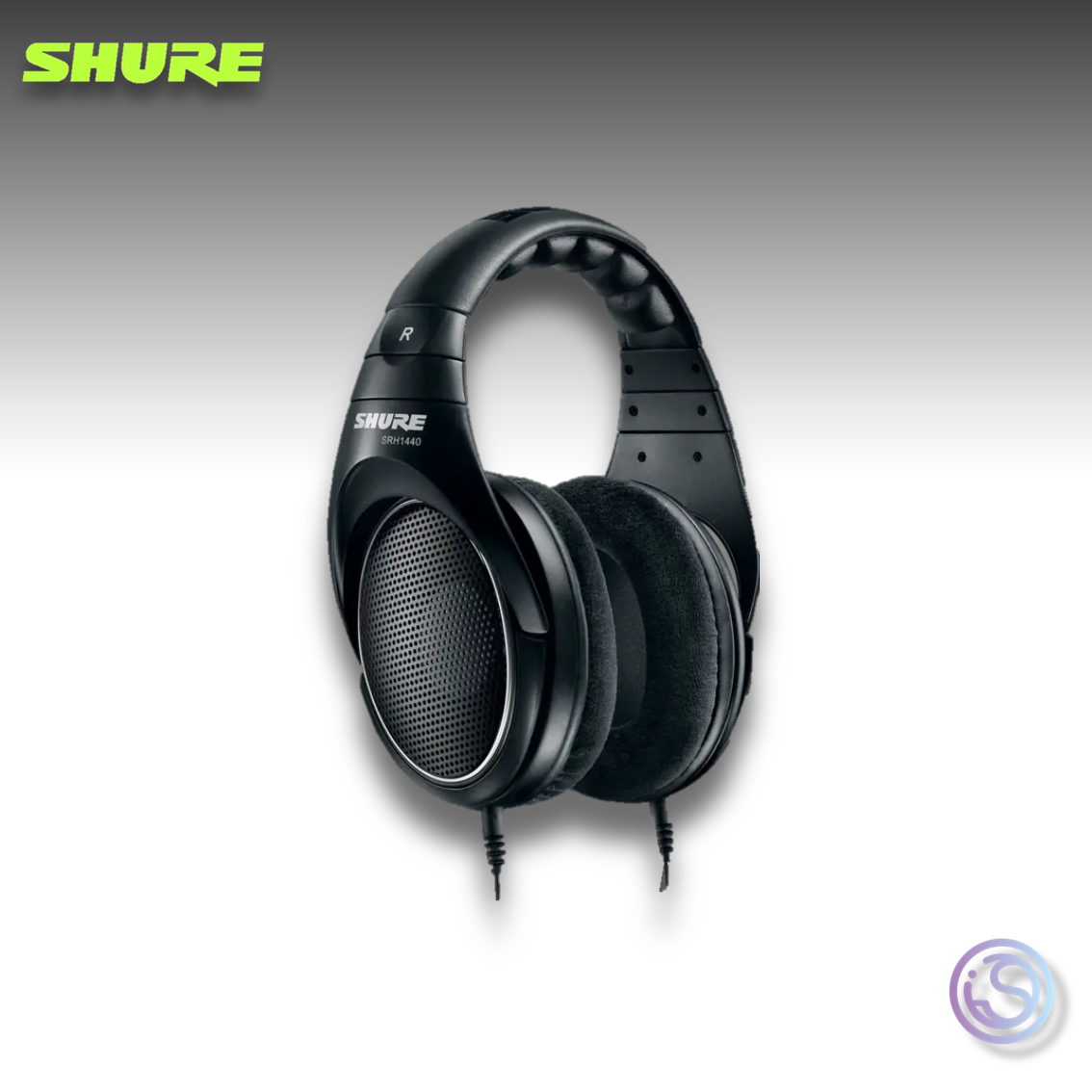 슈어 SRH1440 SHURE 오픈형 유선 모니터링 스튜디오용 고음질 헤드폰 마스터링 521,000원