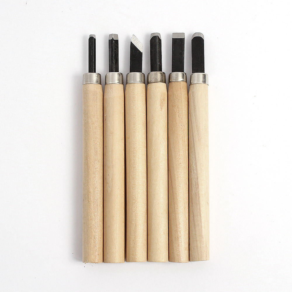 목공 조각칼 조각도 보급형 6종세트 판화 미술용+그릿커머스Shop 7,980원