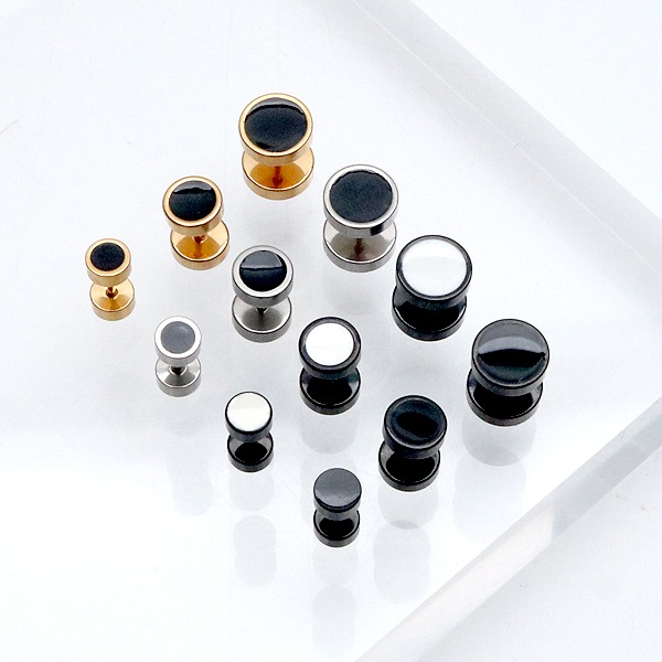 (1+1)P1353w써지컬스틸 에폭 양면 원형 바벨 덤벨 피어싱 6mm 8mm 10mm 6,980원