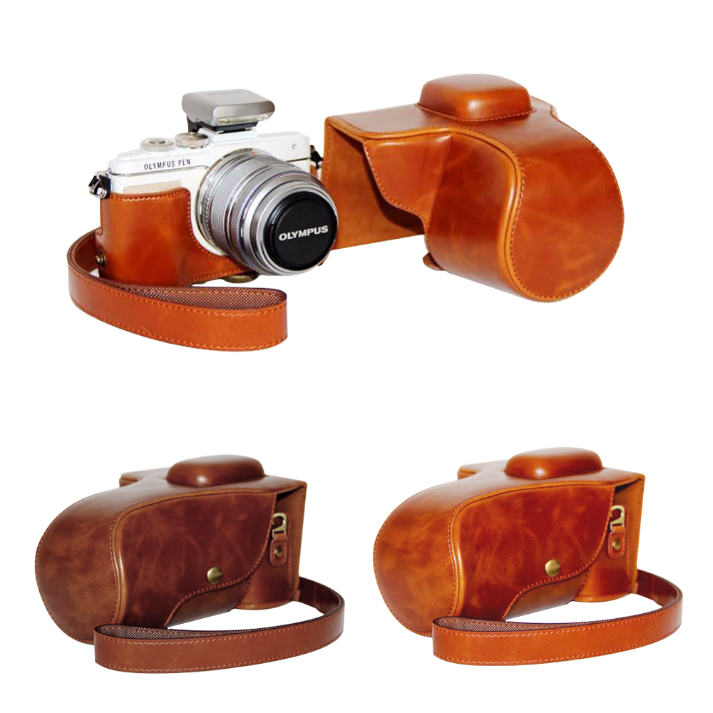 아이디스킨 니콘 NiKon D5200 PU가죽케이스 카메라케이스 속사케이스, 1개, 니콘 D5200 가죽케이스-브라운 23,500원