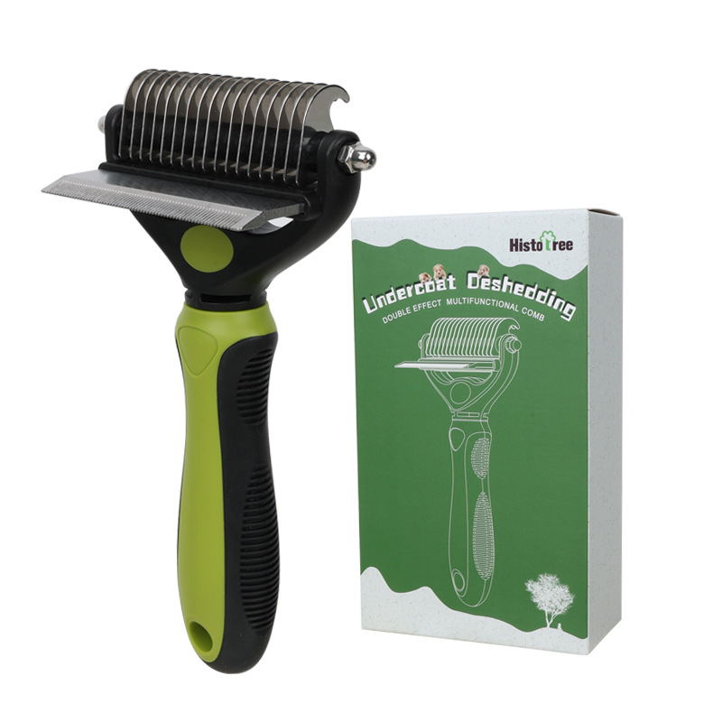 2in1 반려동물 엉킴 제거 빗 모질 손상 없는 미용 브러쉬 6,260원